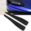 2Pcs Bumper Protective Grain Practical Universal Anti-collision Strip Carbon Car Corner Protector for Car