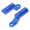 Motorcycle Rear View Mirror Bracket Extender Aluminium Alloy for Electric Mountain BikesBlue