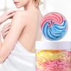 Colorful Bath Scrub Soap with Moisturizing Body Butter and Glycerin
