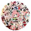50Pcs Spy X Family Anime Cartoon Stickers Guitar Diy Decals Sticker Kids Toys