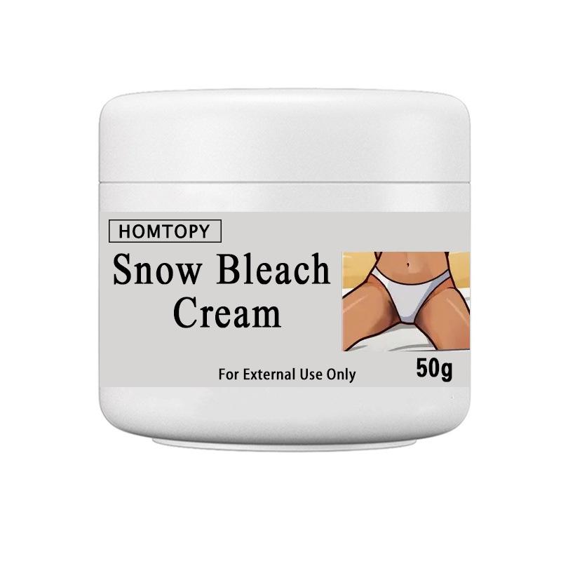 Крем для отбеливания снега Отбеливающий крем для тела Интимная зона Розовая эссенция Подмышки Колено Попа Тусклость Осветляет Улучшение Увлажняющий крем для губ Уход за лицом и телом