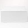 MUJI Recycled Polypropylene Small Item Storage White Gray W37 x D26 x 84799662 Case, Wide, Large, - Approx. H17.5cm,