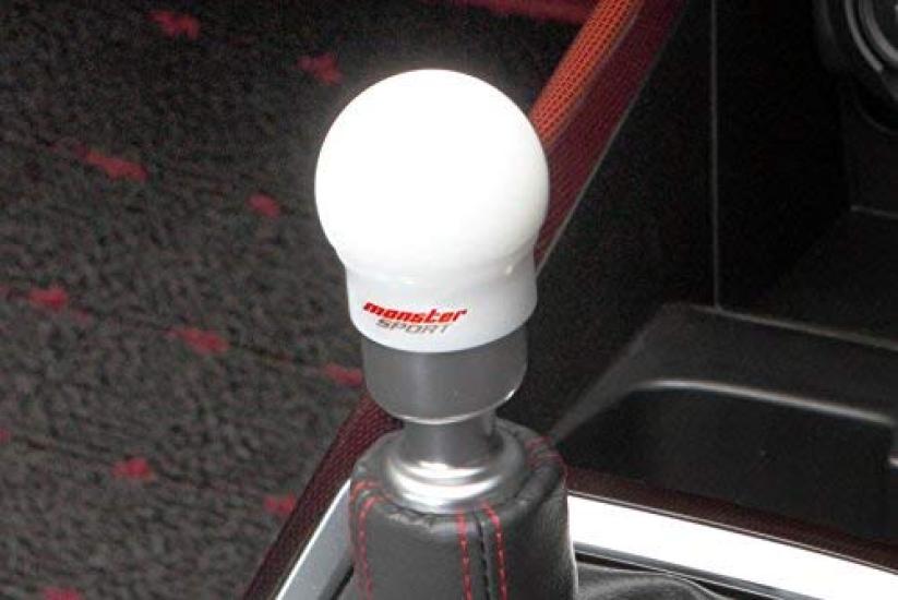 MONSTER SPORT Ручка переключения передач Monster M12 x Сферическая Белая для Suzuki Swift Sport Тип C P1.25 47 мм h51.5 мм [ZC33S] 831126-7650M