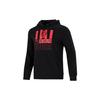 Logo Print Hoodie Pullover Men Tops Black 767599-01