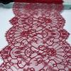 3 м x 28,5 см Темно-красное французское кружево шантильи, Не тянущееся кружево реснички для шитья, Бюстгальтер, Нижнее белье, Линжери, Платье, Одежда, Рукоделие