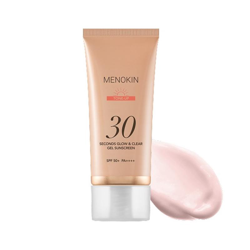 Menokin Солнцезащитный гель 30 Seconds Glow & Clear SPF 50+ PA++++ 50 мл