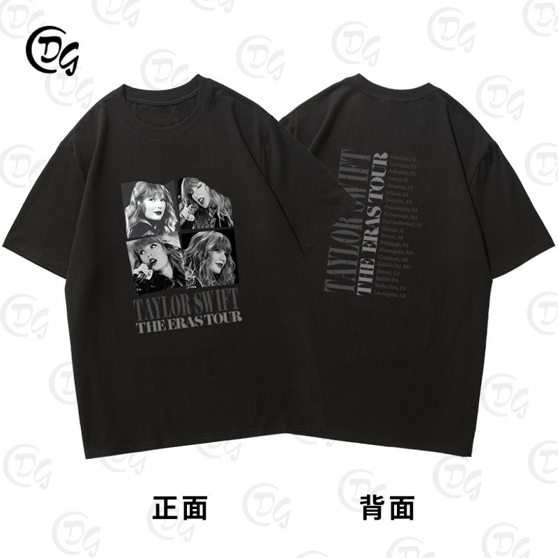 The Male and Female Fans Wore The Same Pure Cotton Shortsleeved Tshirt As The Singers Album Concert To Show Their Support