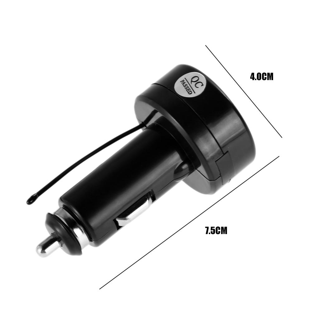 12/24 В цифровой автомобильный прикуриватель вольтметр термометр 2 в 1 аккумулятор монитор измеритель напряжения и температуры инструменты