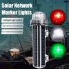 Solar Ocean Signal Light Navigation Signal Light Waterproof Flash LED Night Warning Light Yacht And Fishing Boat Accessories