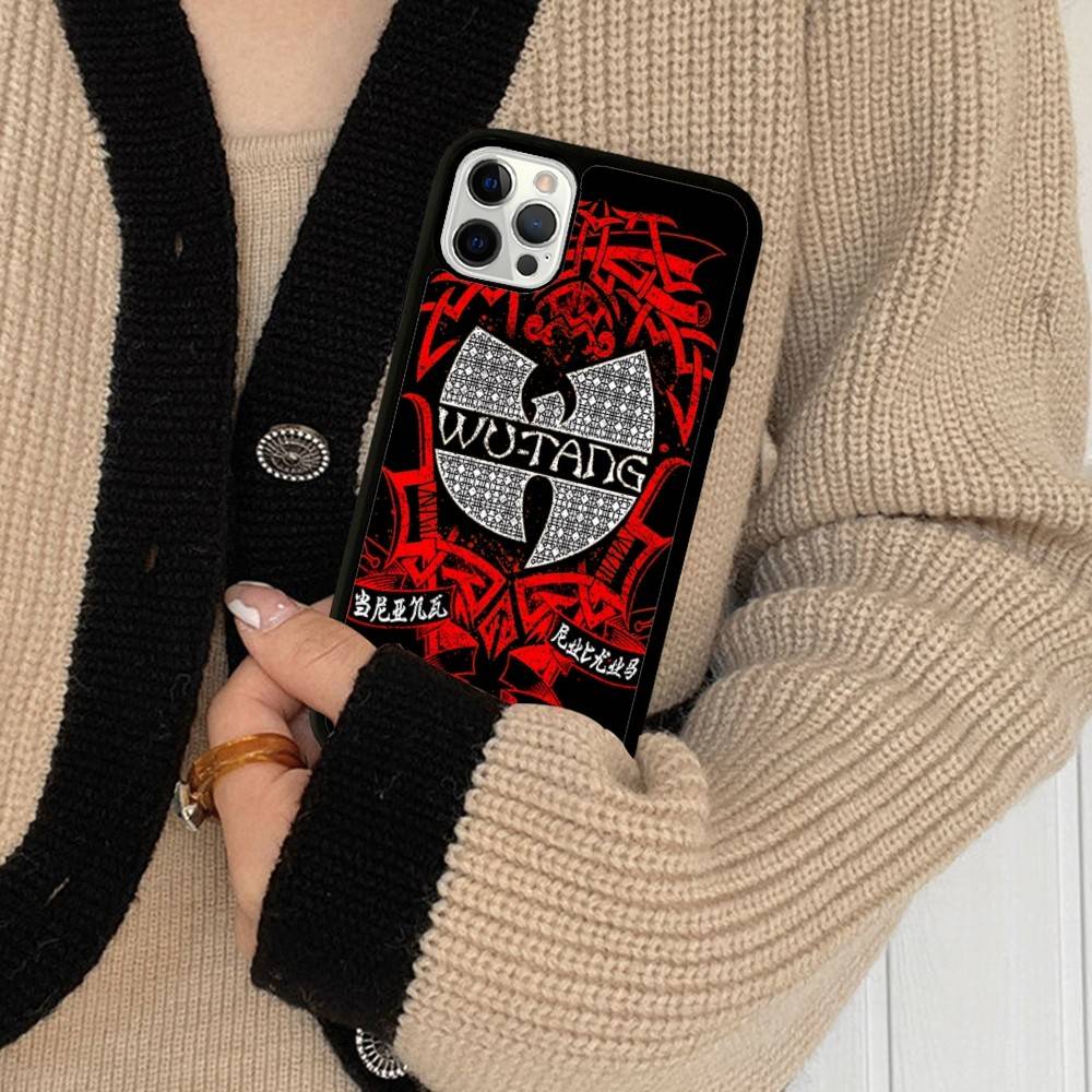 Band W-wu Classic T-tang PC+TPU Protective Phone Case For IPhone 17 16 Pro Max 15 Plus 14 13 12 11 Cover