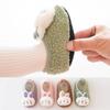 Warm Plush Baby Slippers Autumn Winter Toddler Floor Sock Shoes Boy Girl Children Soft Anti-slip Walking Shoes Indoor Kids Shoes