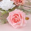10 шт. цветной закрученный край головки розы имитация цветка украшение для дома DIY свадебный букет цветочная композиция украшение для стола на вечеринку в честь Дня святого Валентина
