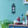 Миниатюрные настенные часы для кукольного домика 1/12, Аксессуары для DIY-сцен, Аксессуары для декора мебели