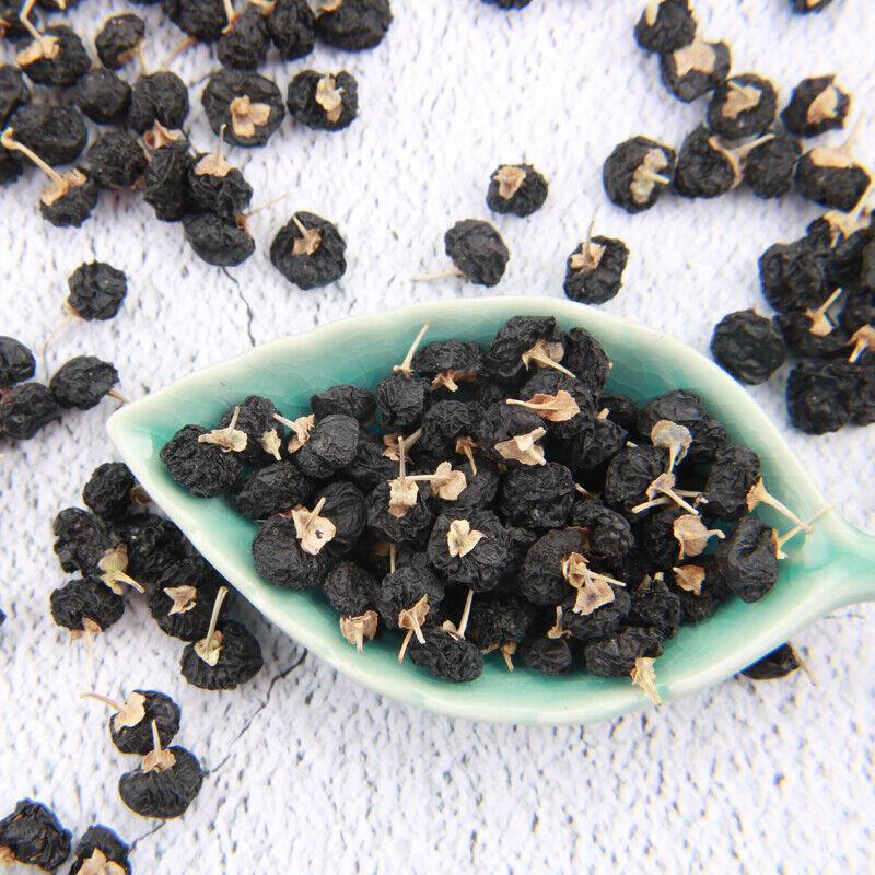 Organic Natural Black Goji Berry Dried Lycii Wolfberry Lycium Ruthenicum 250g