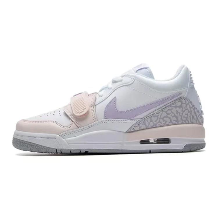 Jordan Jordan Legacy 312 Low Vintage Баскетбольные кроссовки GS Розовый Белый HF0747-151(Team47-312)