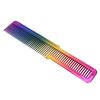 Professional Electroplate Hair Cutting Comb Hairdressing Styling Comb for Barber Shops