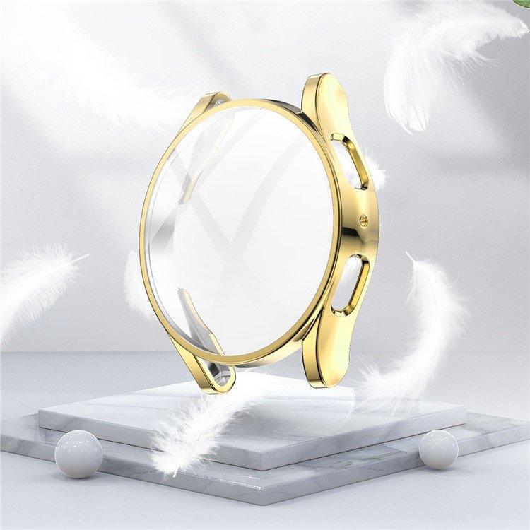 Samsung Galaxy Watch 5 44mm Case with Screen Protector, Gold