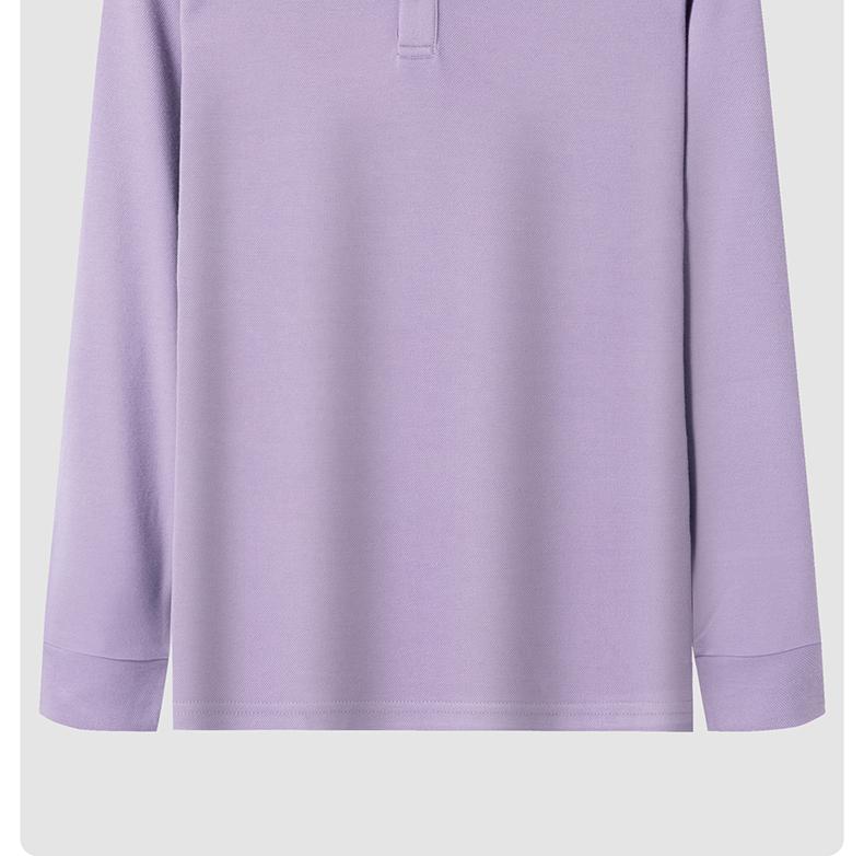 Langdeng Men's Business Leisure Autumn and Winter Cotton Wool Warm Knitted Polo Shirt
