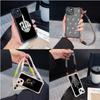 Ae80 Gesture Greeting Design Art Soft Phone Cases for iPhone 16 15 14 13 12 11 Pro Max 8 Plus XR with Wrist Strap Lanyard Corner Protection Back Cover