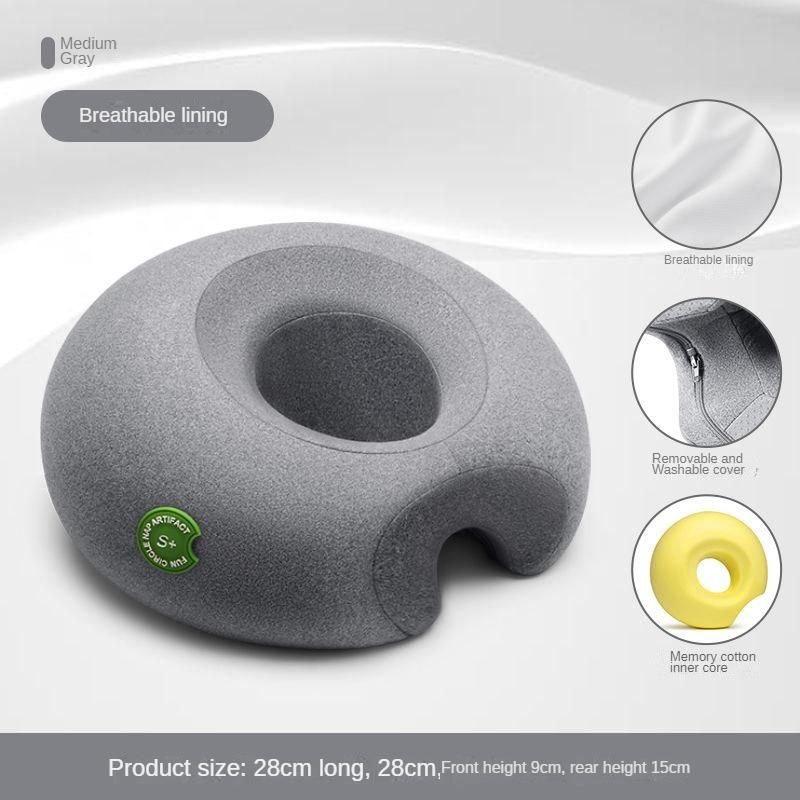 Массажная подушка для лица из пены с эффектом памяти, универсальная подставка для лица для массажа, СПА, салон красоты, чехол для релаксации, съемная подушка для красоты