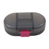 1pc Portable 8-Compartment Sealed Pillbox Moisture-Proof One Week Pill Box Mini Packaging Storage Case