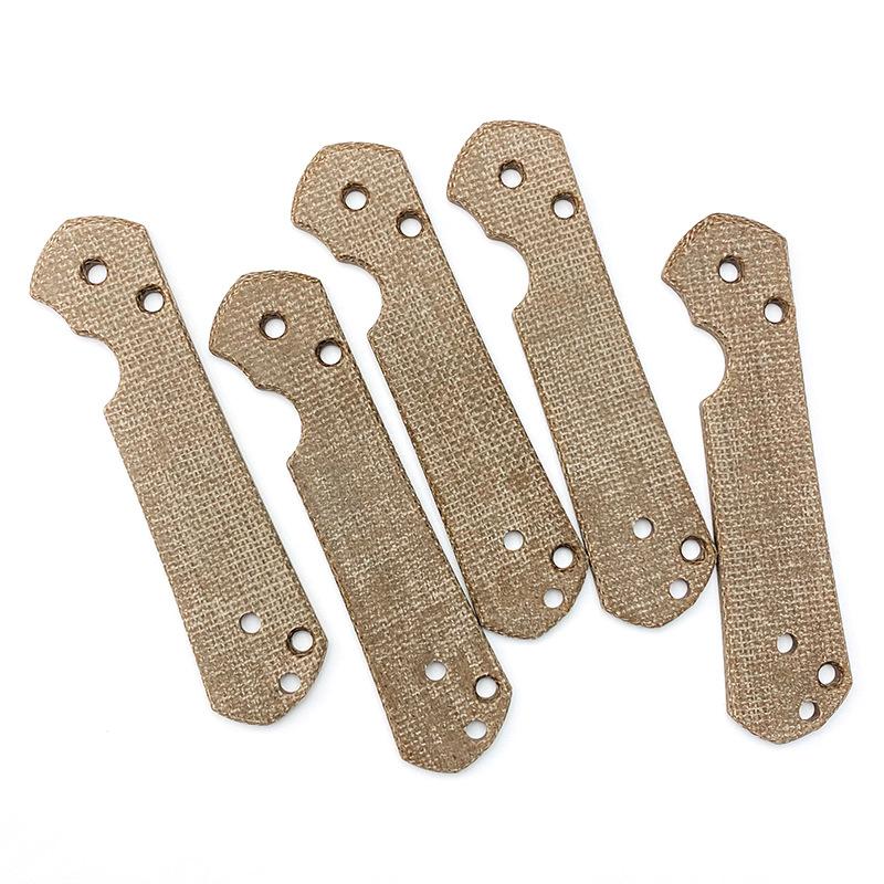 1pc Custom Micarta Material Knife Handle Grip Patch for Chris Reeve Large Sebenza 21 Folding Knife Scale Accessories Make Parts