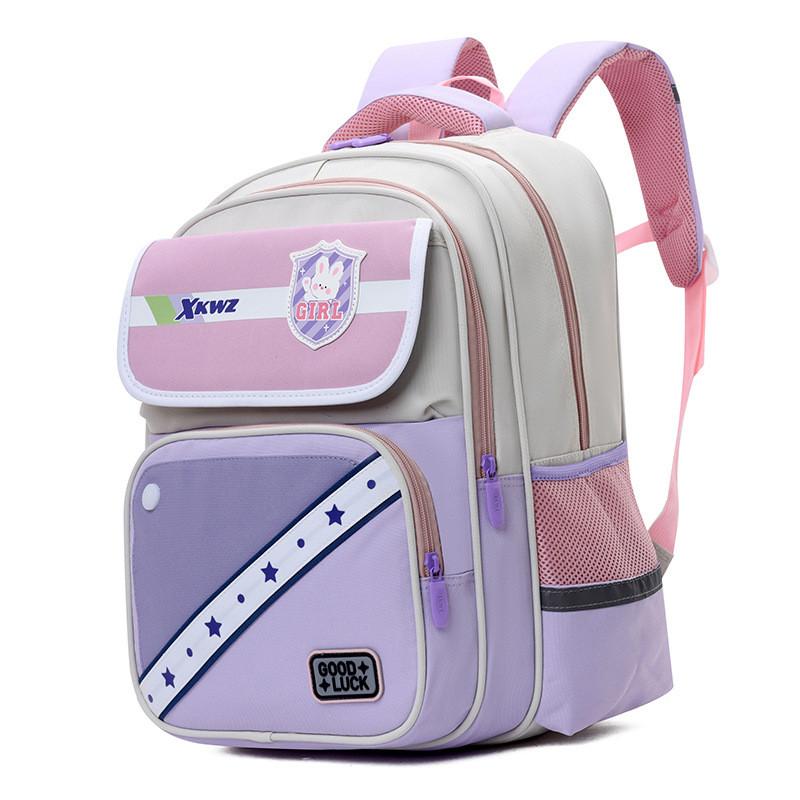 Прочный детский рюкзак из ткани Оксфорд, милые и забавные стили для мальчиков и школьниц