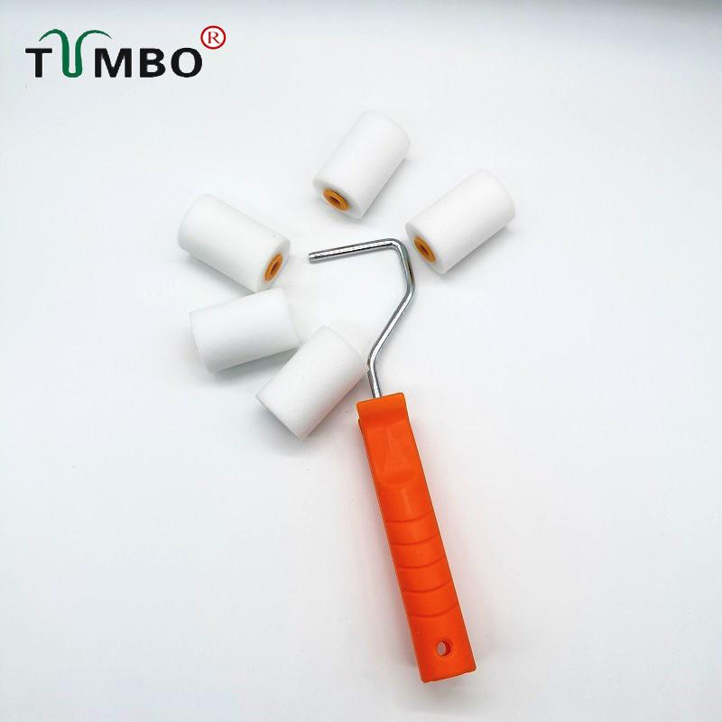 TUMBO Кисть-валик из губчатого материала высокой плотности, 2 дюйма, для художественных и водоэмульсионных латексных красок.