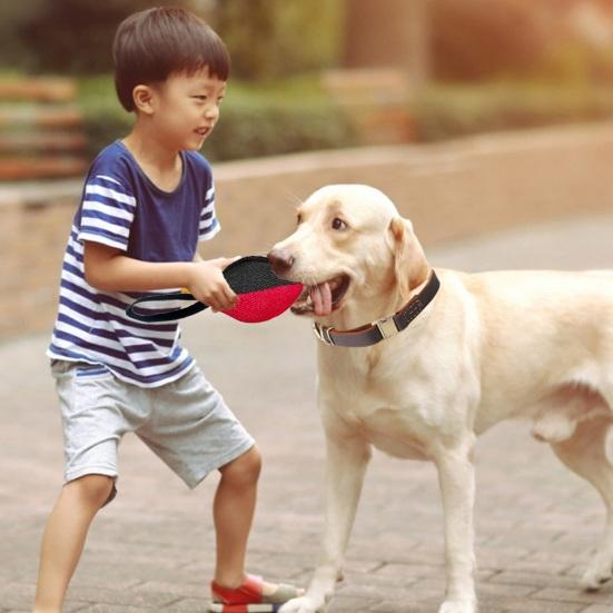 Подушка для перетягивания мяча для собак, жесткая подушка для укуса, оборудование для дрессировки собак, интерактивная игрушка для жевания