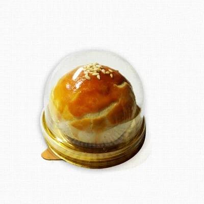 50 шт. Мини-коробка для упаковки торта-купола Контейнер для кексов, лунных пряников Подносы Декорация Дно Свадебный подарок Коробка для упаковки выпечки