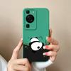 For Huawei P60 Pro Art Phone Case Cute Design Soft Liquid Silicone Back Cover For HuaweiP60 P 60 Anti Drop Durable Bumper Funda