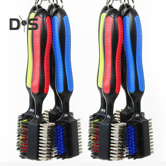 Щетка для чистки клюшек для гольфа Инструмент для чистки клюшек для гольфа с магнитным выдвижным карабином Легкие аксессуары для гольфа для мужчин Спорт на открытом воздухе