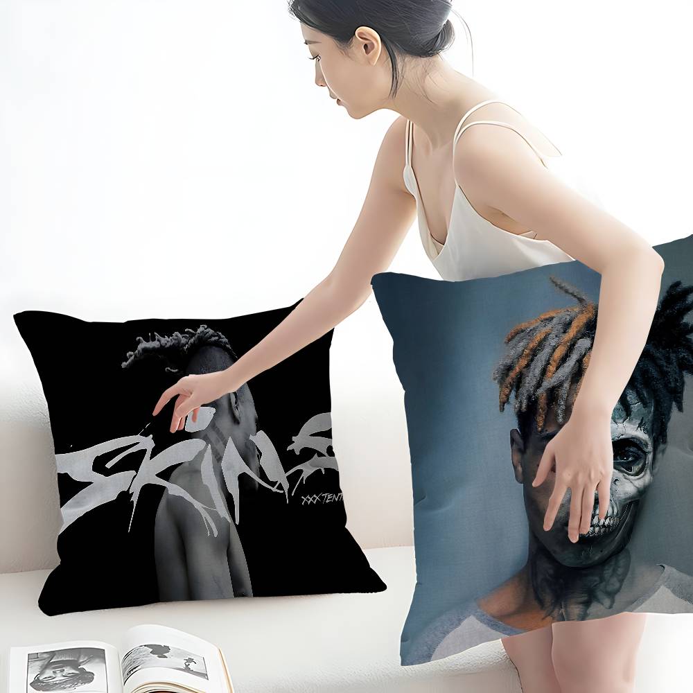 Rapper Music Xxx-Tentacion Personalized Pillow Dust Cover Bedroom Kids Party Decoration Pillowcase Birthday Children Gift