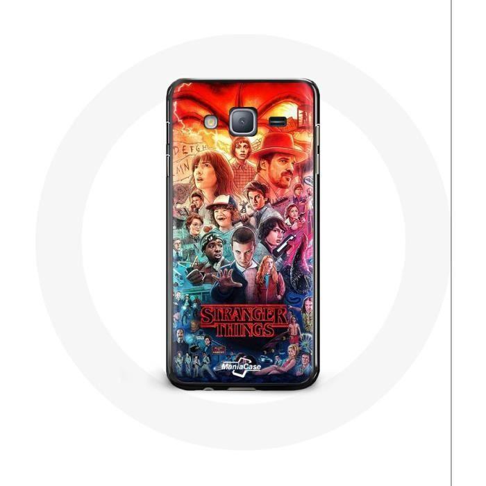 Case for Samsung Galaxy J7 Stranger Things Teaser Season 4 Poster Characters Art