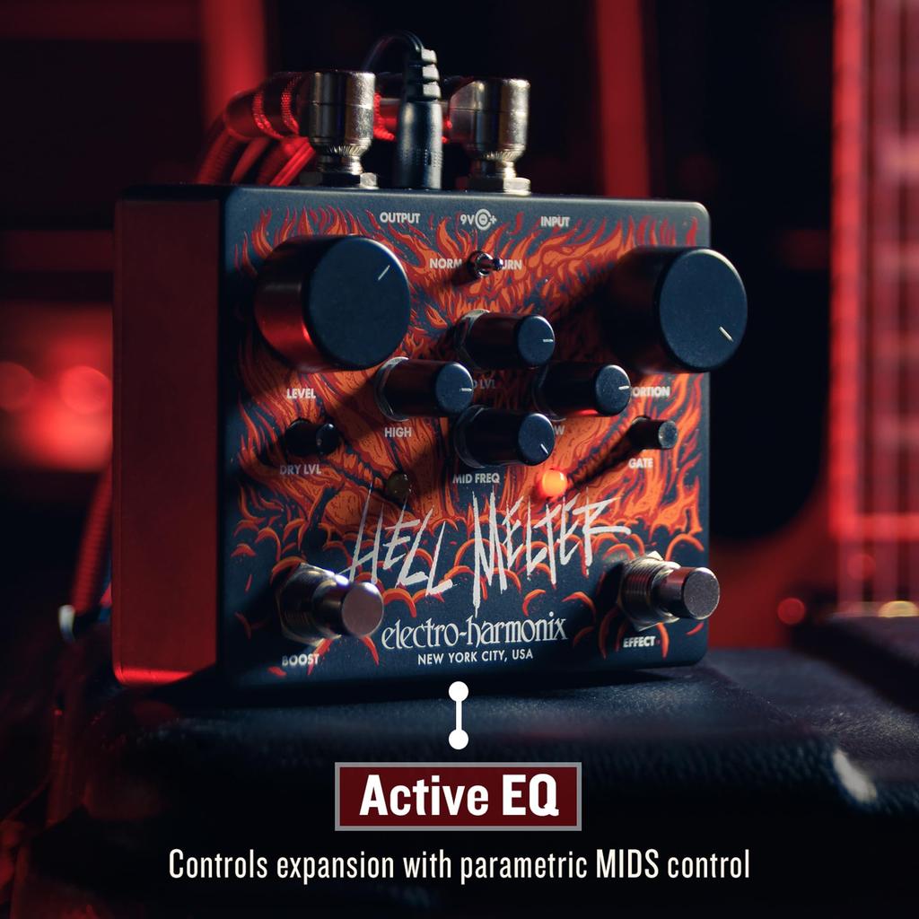 Hell Melter Advanced Metal Distortion Guitar Effect Pedal ELECTRO-HARMONIX