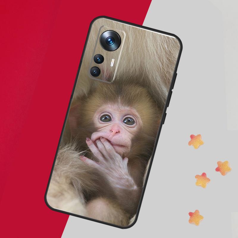 Милый чехол-животное с обезьянкой Для Xiaomi 14T 11T 12T 13T 15 Pro 13 14 Ultra Чехол Для POCO F7 F5 F6 X3 X5 X6 X7 Pro