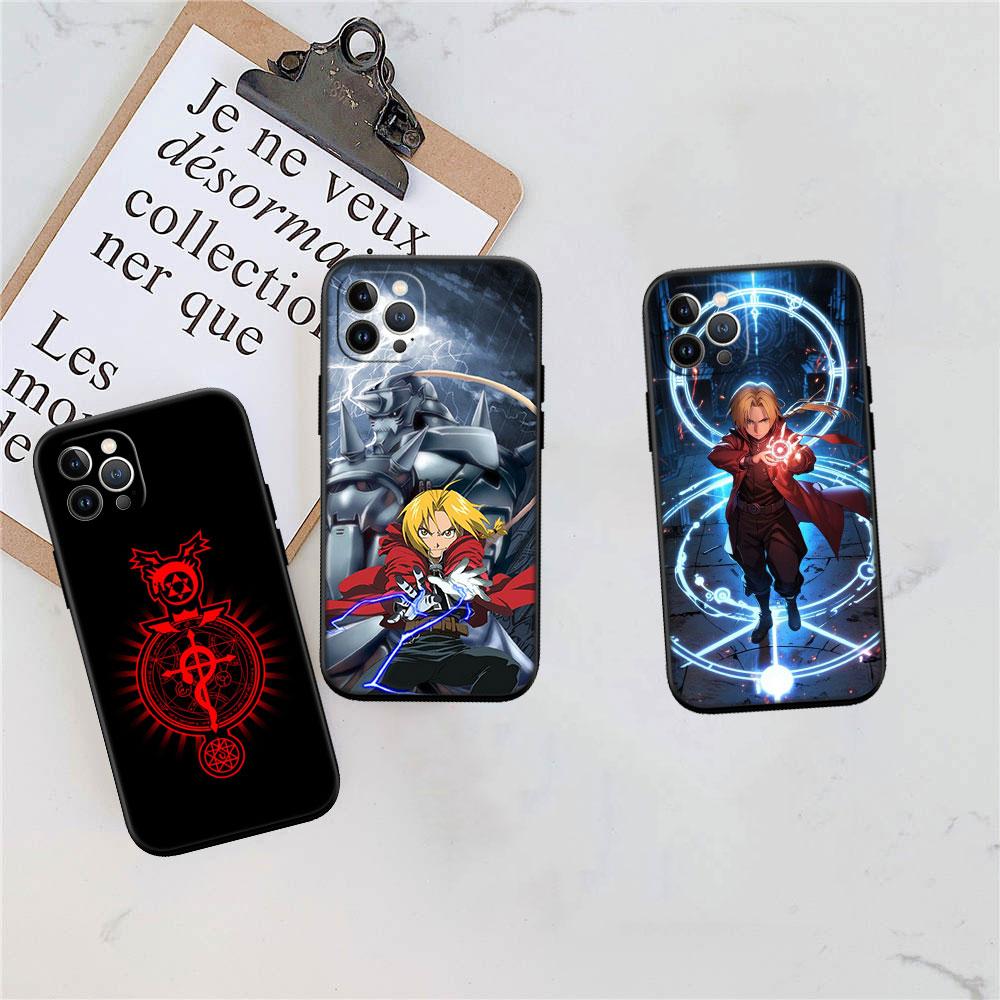 IX12 F-Fullmetal Alchemist Роскошный чехол для OPPO A3 Pro A40 A60 A80 A15 A15S A16 A16S A12 A16K A17 A17K A53 A53S A54 A54S A58