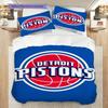 Golden Pistons Emblem Shines Bright Bedding(1 * duvet cover + 2 * pillowcase, without core) Soft and comfortable Bedding set Christmas birthday gift