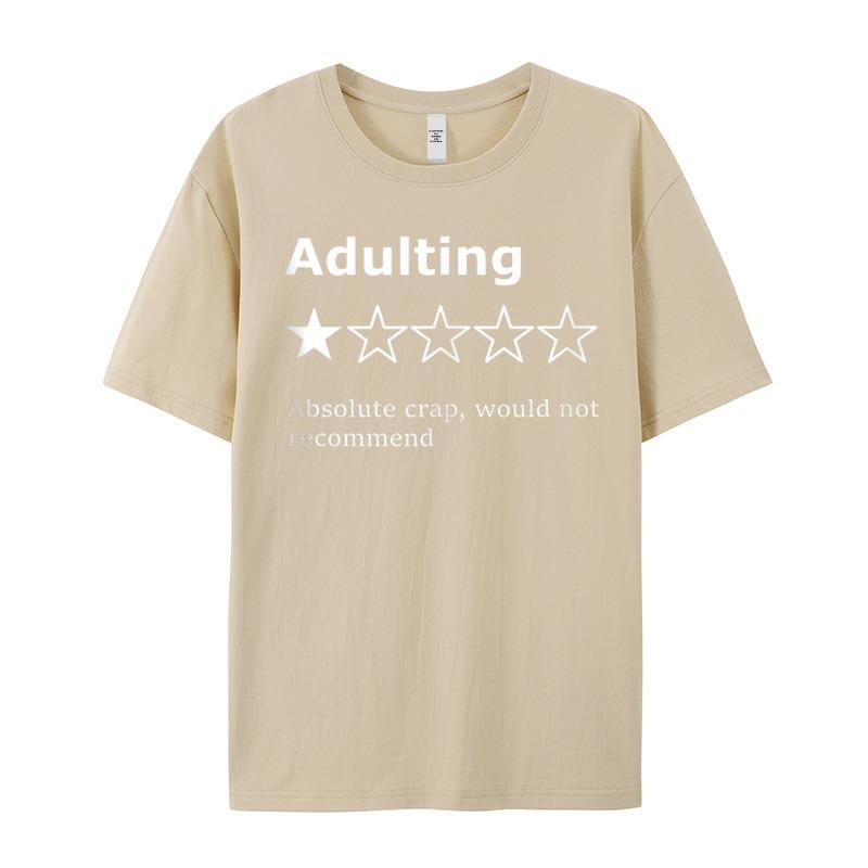 Funny Gifts For Friends Unisex Newest Normal Tshirts Round Neck Combed Cotton Short Sleeve Tees Gift Idea Tee Shirts Father Day