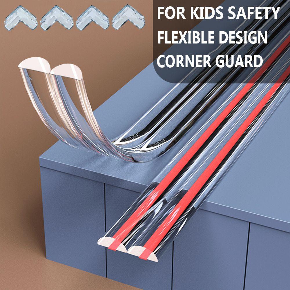 Transparent Corner Guard Strip Soft Table Edge Protector High Quality Furniture Bumper  Kids Safety