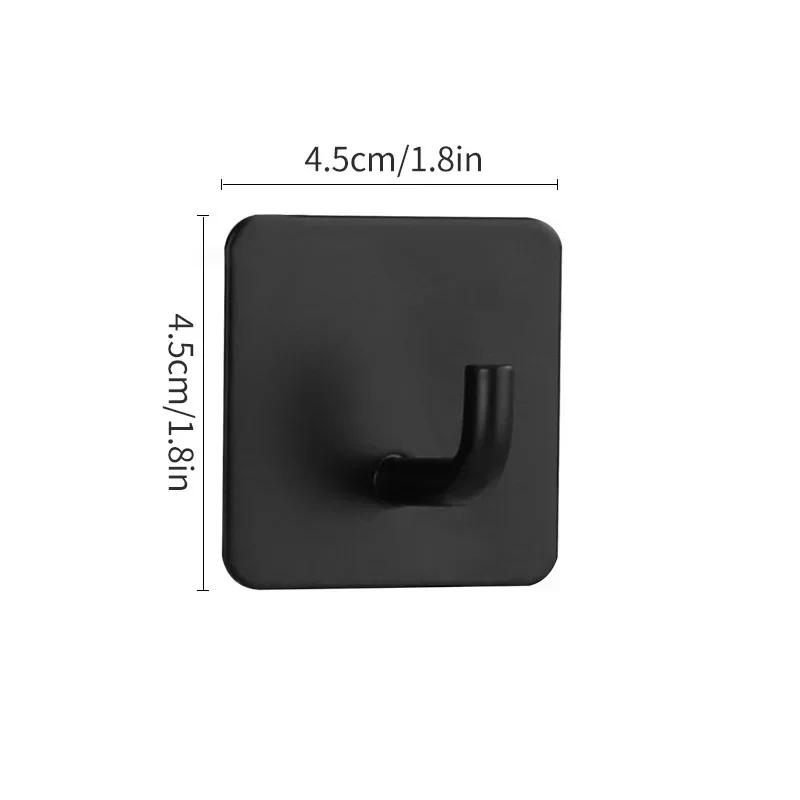 Крючки для настенного крепления, сантехника, фурнитура для ванной комнаты, крючки для халатов, алюминиевый многоцелевой органайзер для дома, держатель для полотенец и ключей