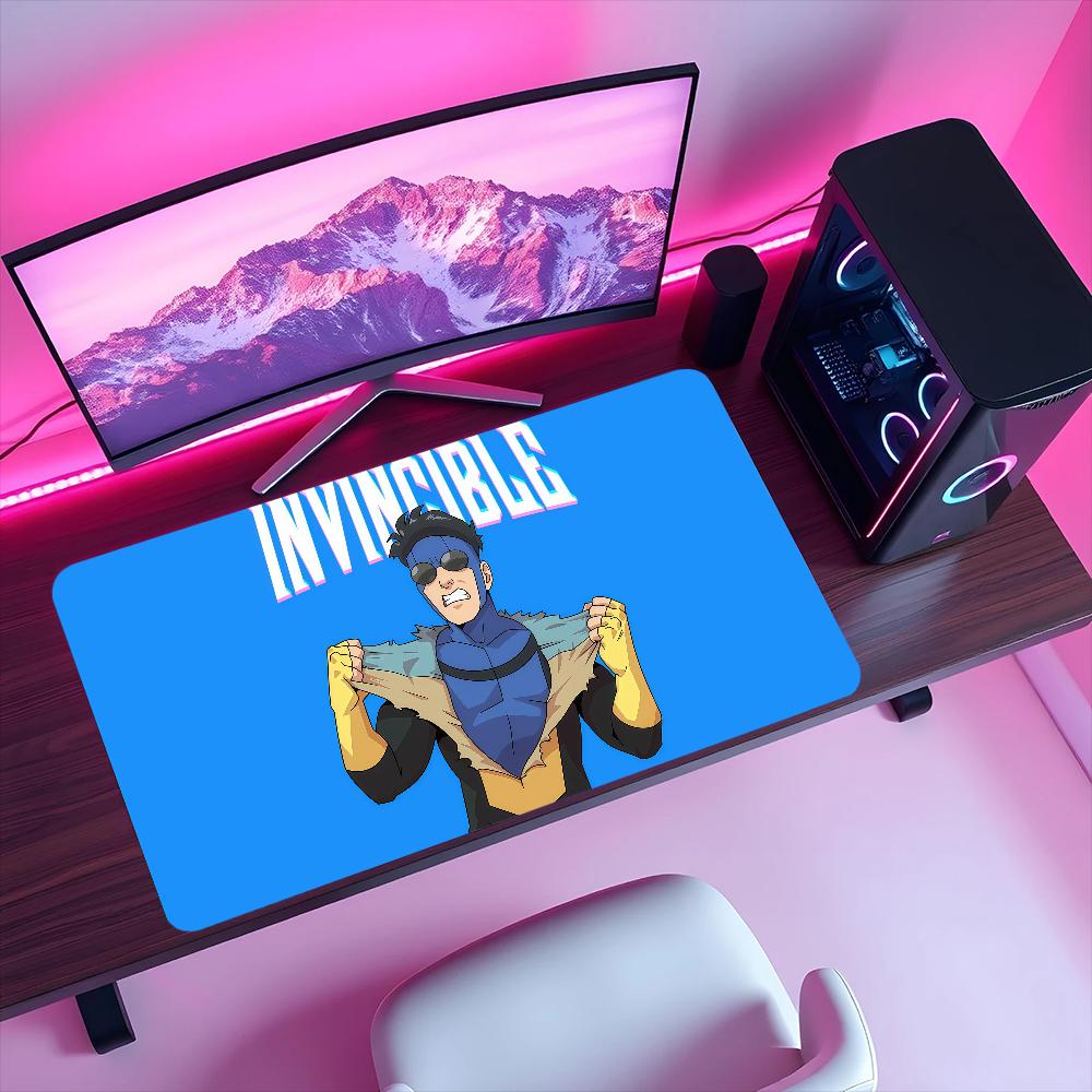 Mouse Pad Superhero Non-slip Lockedge Cartoon Office Student Invincible Gaming Thickened Large Writing Cushion MousePad