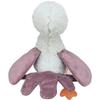 Peluche pour chien - TRIXIE - Autruche - Blanc/Orange/Violet - Jouet interactif - Matériaux durables