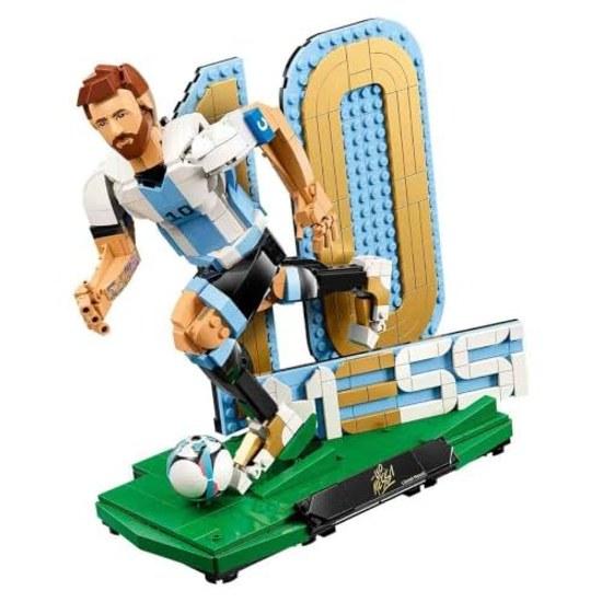 LEGO Edition Lionel Messi Soccer Legend Toy Birthday Present Block Fathers Day Boy Girl Child 12 Years Old 13 14 Elementary School Football Sports