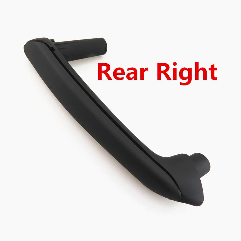 For Passat B5 Car Interior Black Front Right Rear Left Rear Right Door Pull Grab Handle&Trim Cover Caps 3B4 867 372