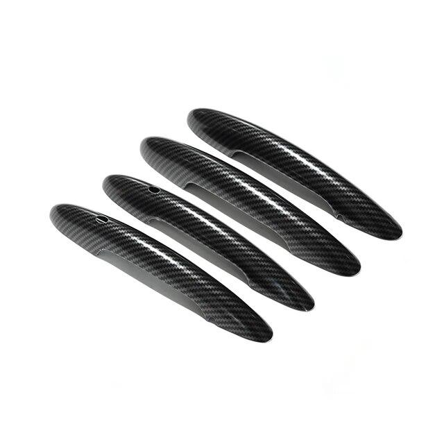 For MINI Cooper S JCW F55(5-Door) F60 Countryman Exterior The Black Flag Door Handle Cover Decoration Car Styling Accessories