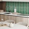Vinyl Decoration With Print For Tool-Free Installation Vertical Tiles 9x30x30 cm