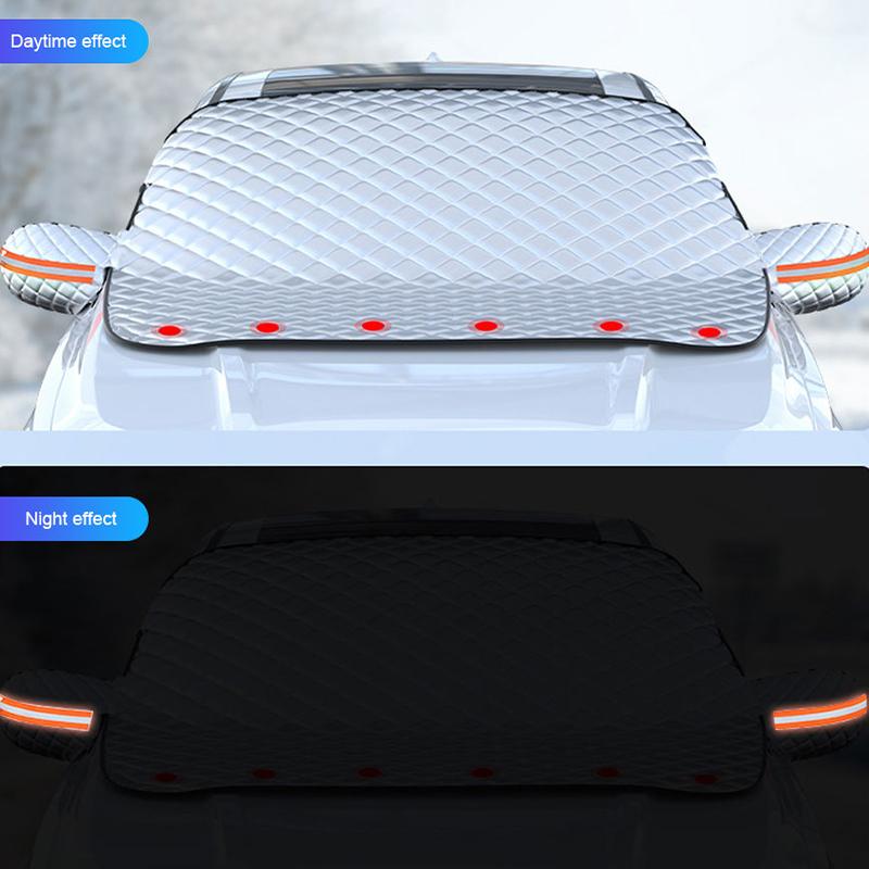 Car Front Windshield Cover Auto Sunshade Snow Ice Protection Cover Winter Summer Windshield Shield