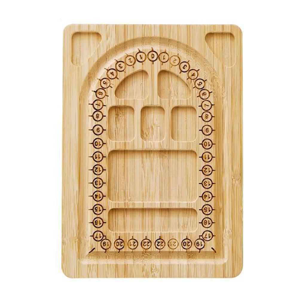 Доска-бисерница из массива дерева для DIY браслетов, ожерелий, бисероплетения, изготовления ювелирных изделий, органайзер-лоток, инструмент для рукоделия и измерения, аксессуары