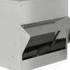 Chicken Feeder Silver 40.5 x 45 x 41 cm Galvanized Steel